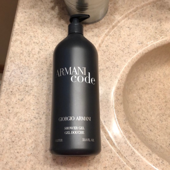 giorgio armani code shower gel